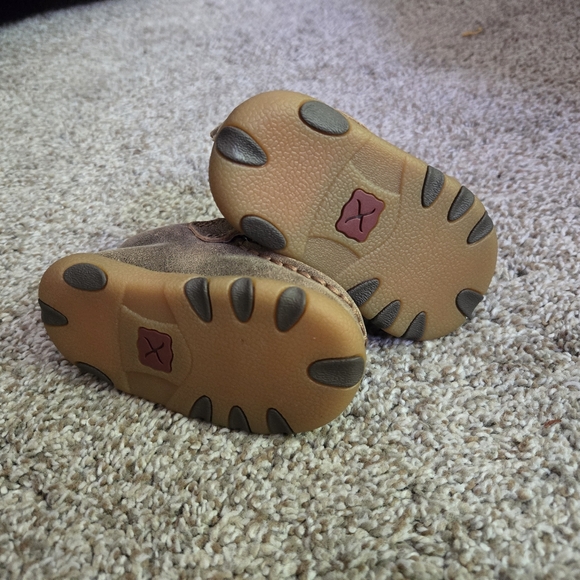 NWOT Twisted X Infant Boys' Serape Canvas Driving Shoes - Moc Toe - Picture 2 of 5